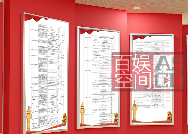 渤化集團黨建形象墻更新